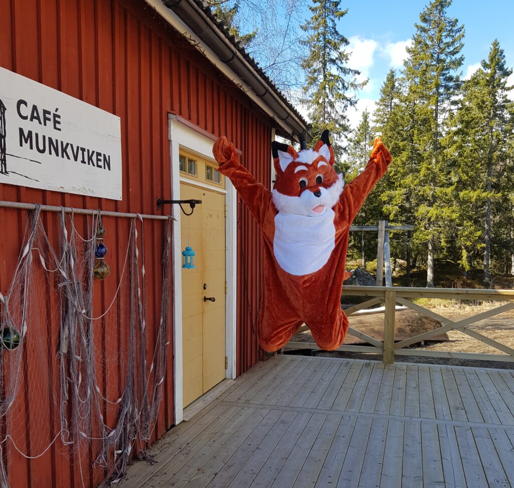 Öppet café i Munkviken